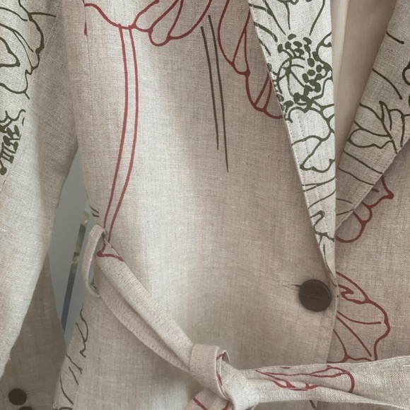 CARRIE HUTTON Linen Blazer - Picture 7 of 11